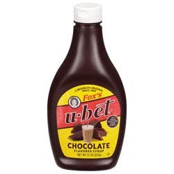 Fox's U-Bet Chocolate Flavored Syrup 22 oz