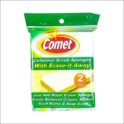 Comet Cell With Eraser 2 ct