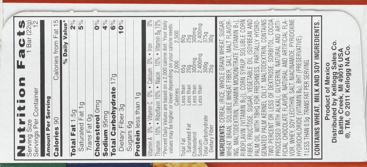 slide 4 of 6, Kellogg's Special K Chocolatey Drizzle Cereal Bars, 12 ct; 9.3 oz