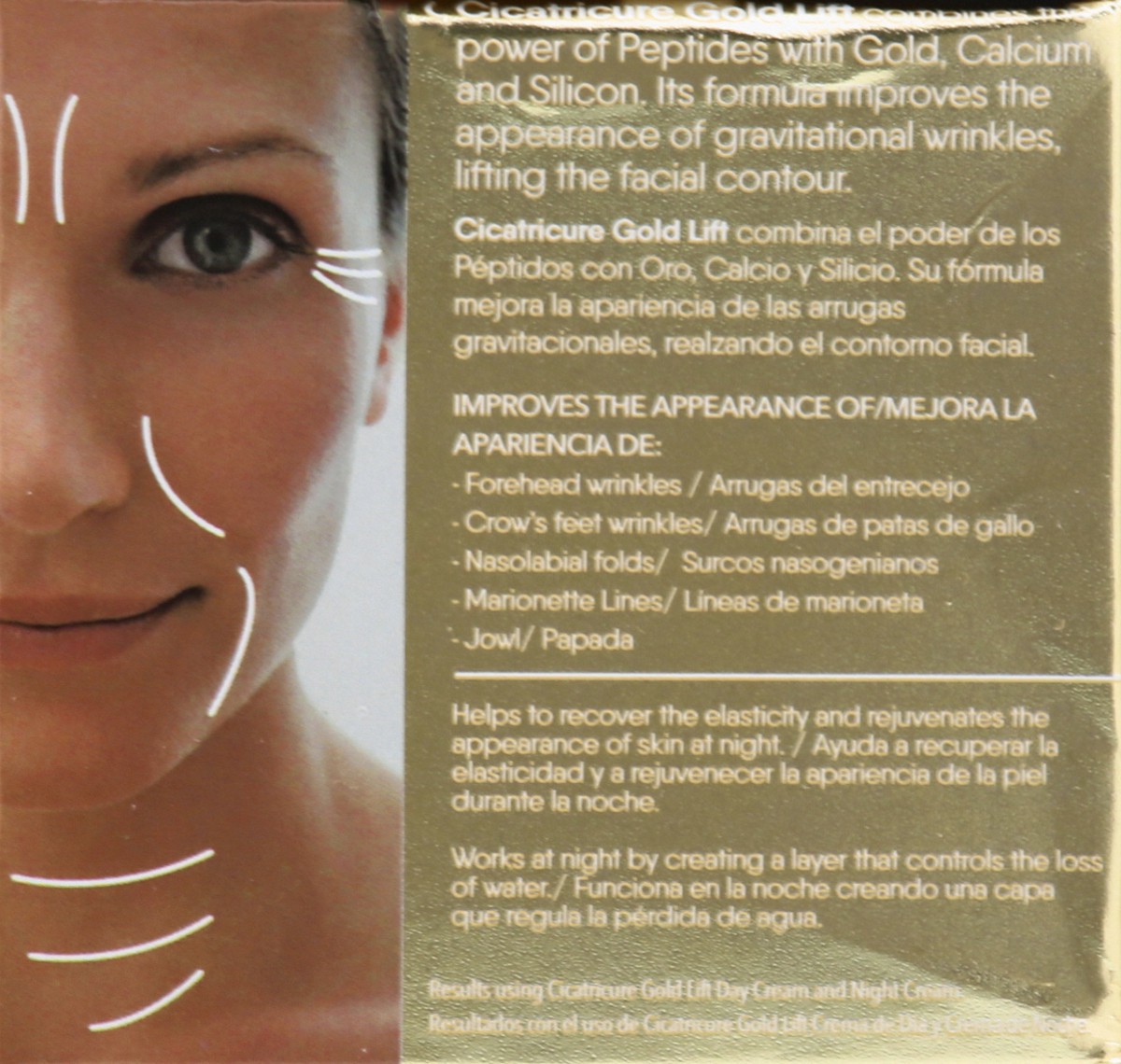 slide 6 of 9, Cicatricure Gold Lift Crema De Noche (Night Cream), 1.7 oz
