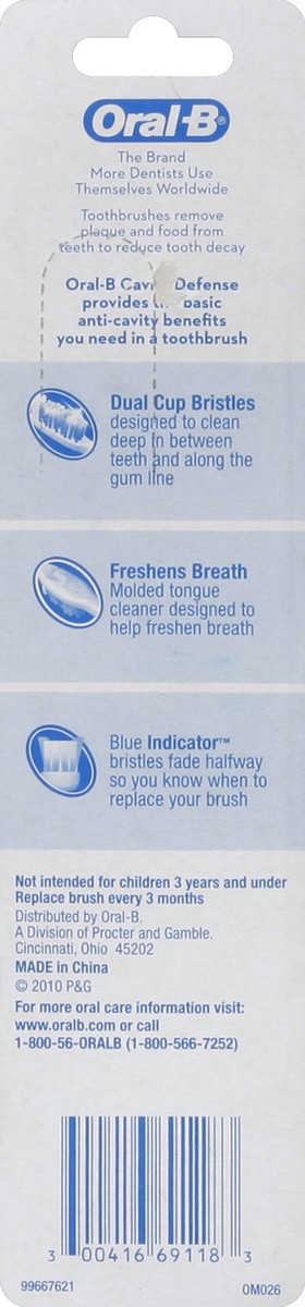 slide 3 of 3, Oral-B Toothbrush 2 ea, 2 ct