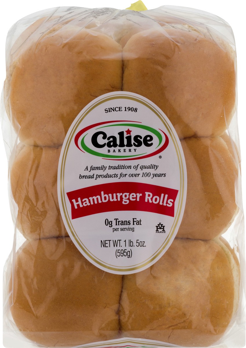 slide 6 of 10, Calise Bakery Hamburger Rolls - 12 Ct, 21 oz