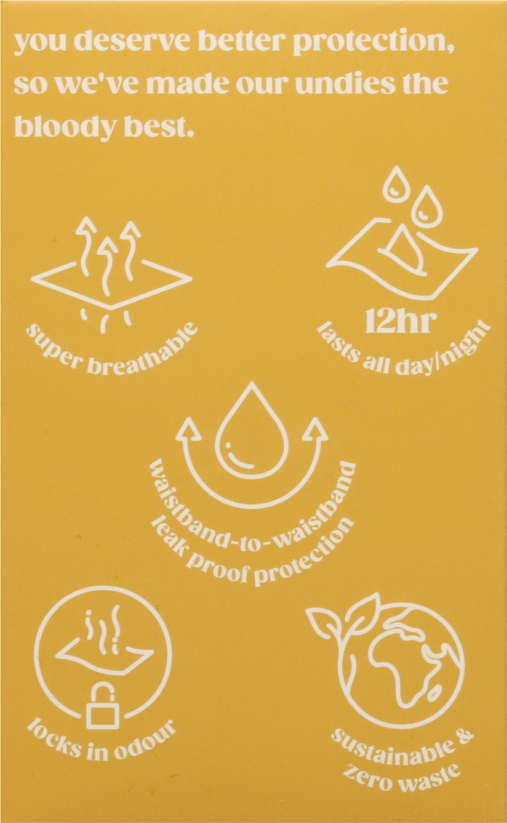 slide 6 of 13, Revol Cares Black Bikini Brief XSM/SM 1 ea, 1 ct