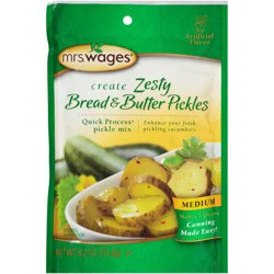 Mrs. Wages Zesty Bread 'N Butter Pickle Mix