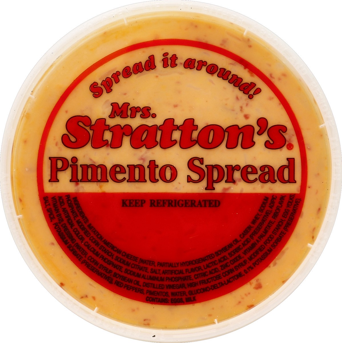 slide 2 of 3, Mrs. Stratton's Pimento Spread, 12 oz