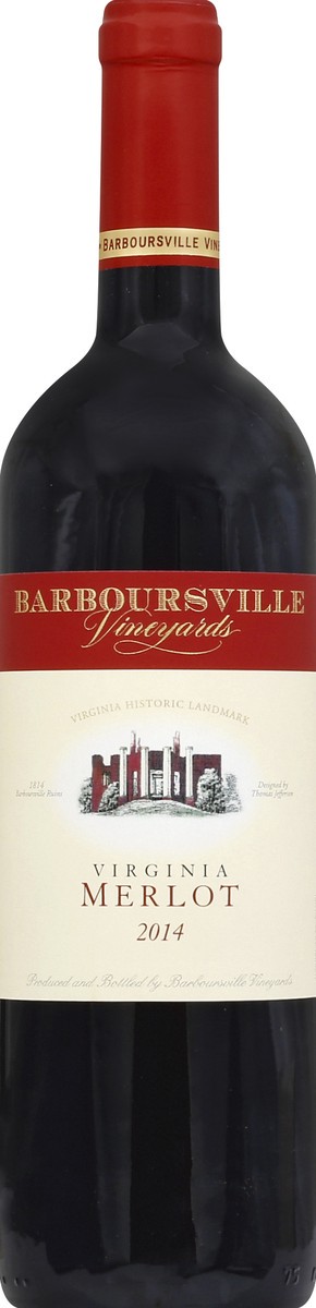 slide 2 of 2, Barboursville Vineyards Merlot 1 ea, 1 ct