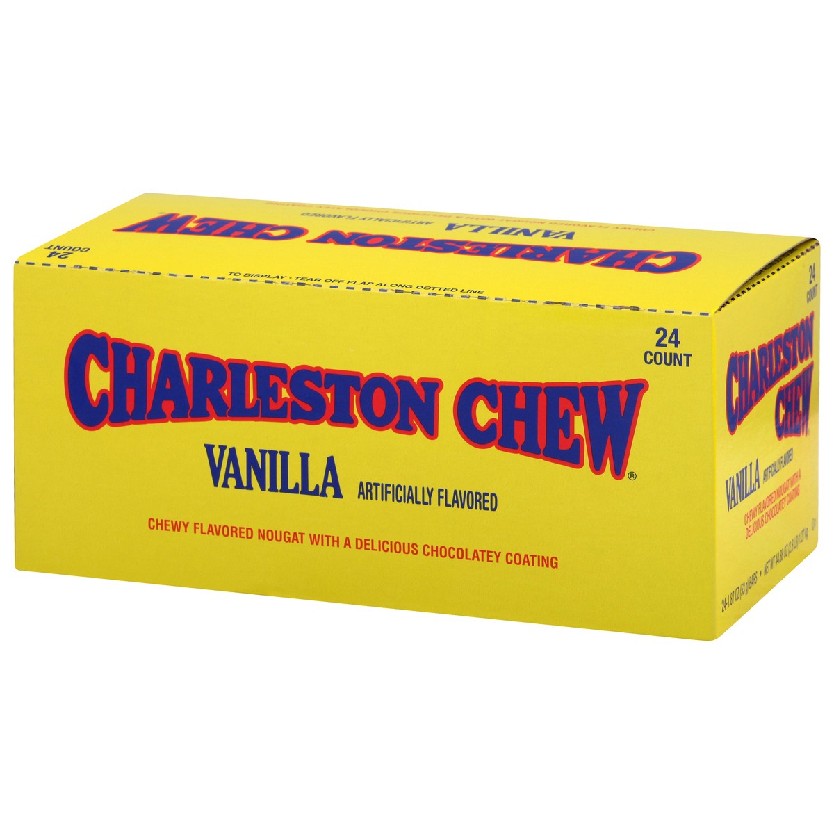 slide 3 of 10, Charleston Chew Vanilla, 24 ct