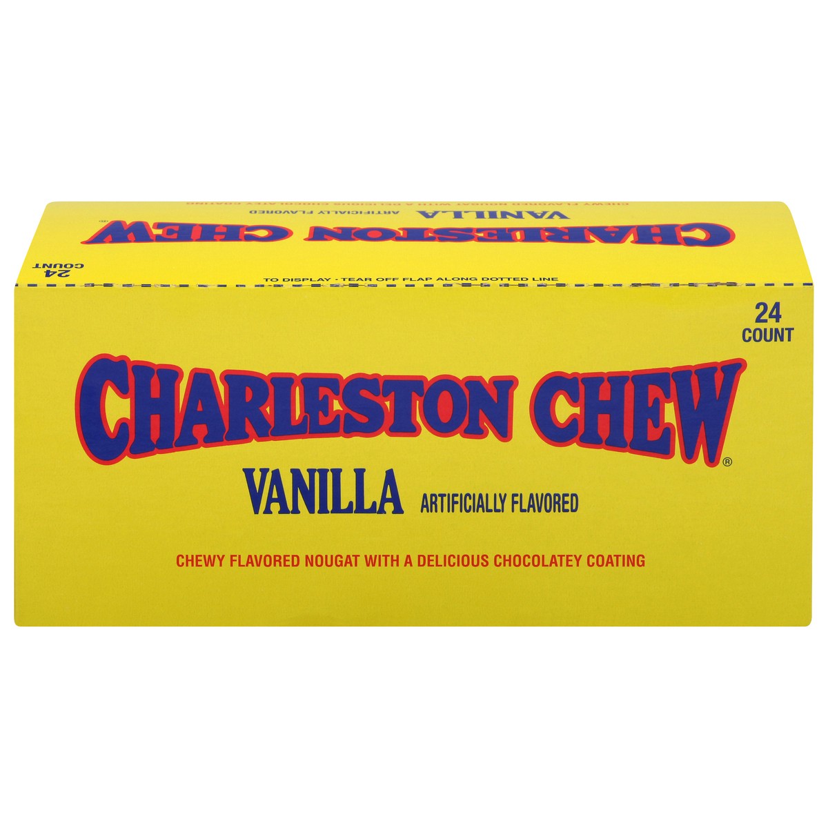 slide 1 of 10, Charleston Chew Vanilla, 24 ct