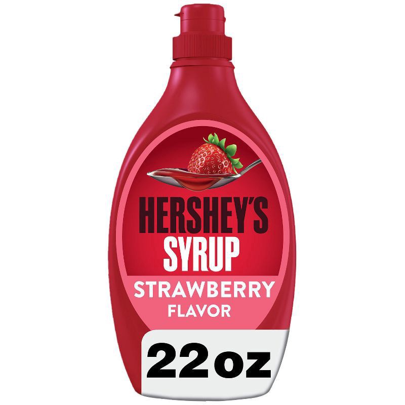 slide 1 of 5, Hershey's Strawberry Syrup, 22 oz