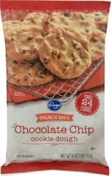Kroger Break 'N Bake Chocolate Chip Cookie Dough