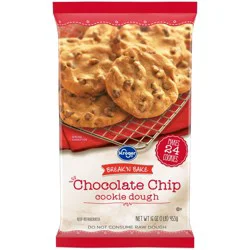 Kroger Break 'N Bake Chocolate Chip Cookie Dough