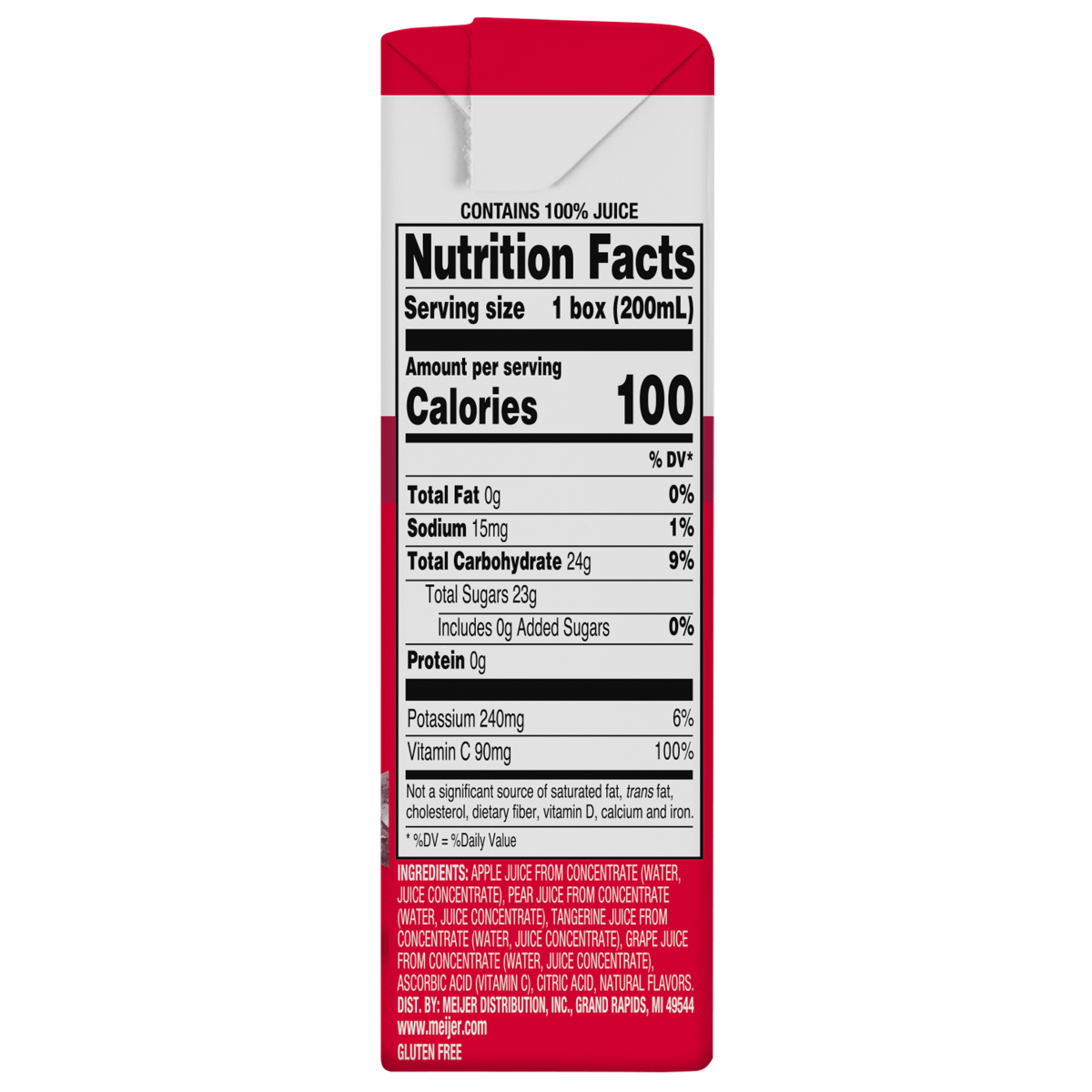 slide 6 of 13, Meijer 100% Juice Fruit Punch Juice Box, 8 ct; 6.75 oz