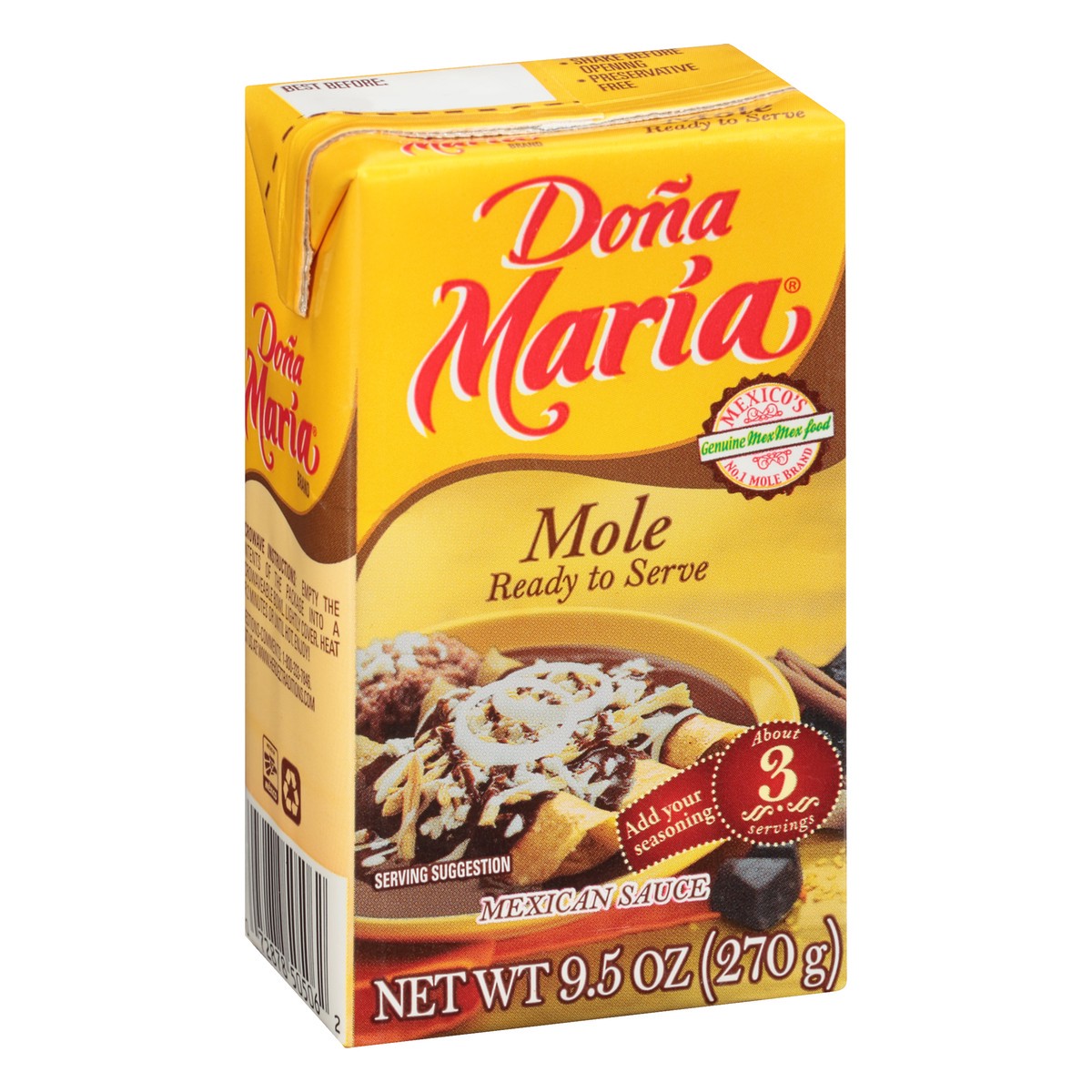 slide 2 of 9, Doña Maria Mole Mexican Sauce 9.5 oz, 9.5 oz