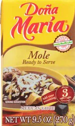 Doña Maria Mole Mexican Sauce 9.5 oz