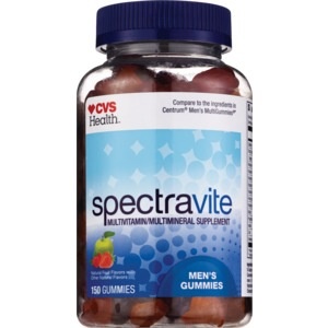 slide 1 of 1, CVS Health Spectravite Men's Multivitamin Gummies, 150 ct