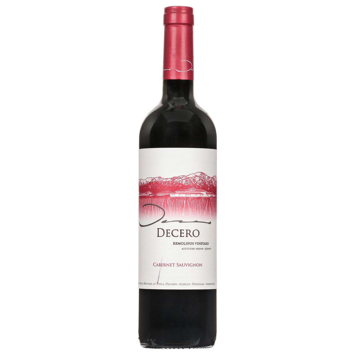 slide 1 of 11, Decero Remolinos Vineyard Cabernet Sauvignon 750 ml, 750 ml