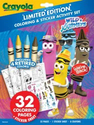 Crayola Limited Edition Coloring & Activity Set - Wild Journeys