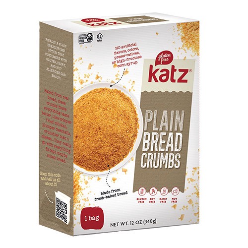 slide 1 of 4, Katz Plain Bread Crumbs, 1 ct