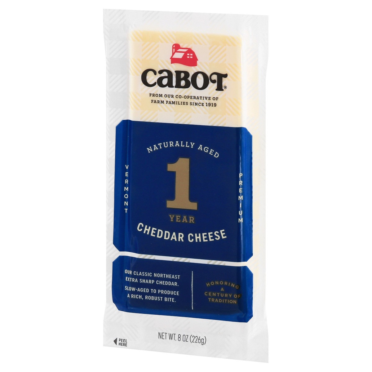 slide 2 of 10, Cabot Extra Sharp White Cheddar Parchment Bar, 8 oz