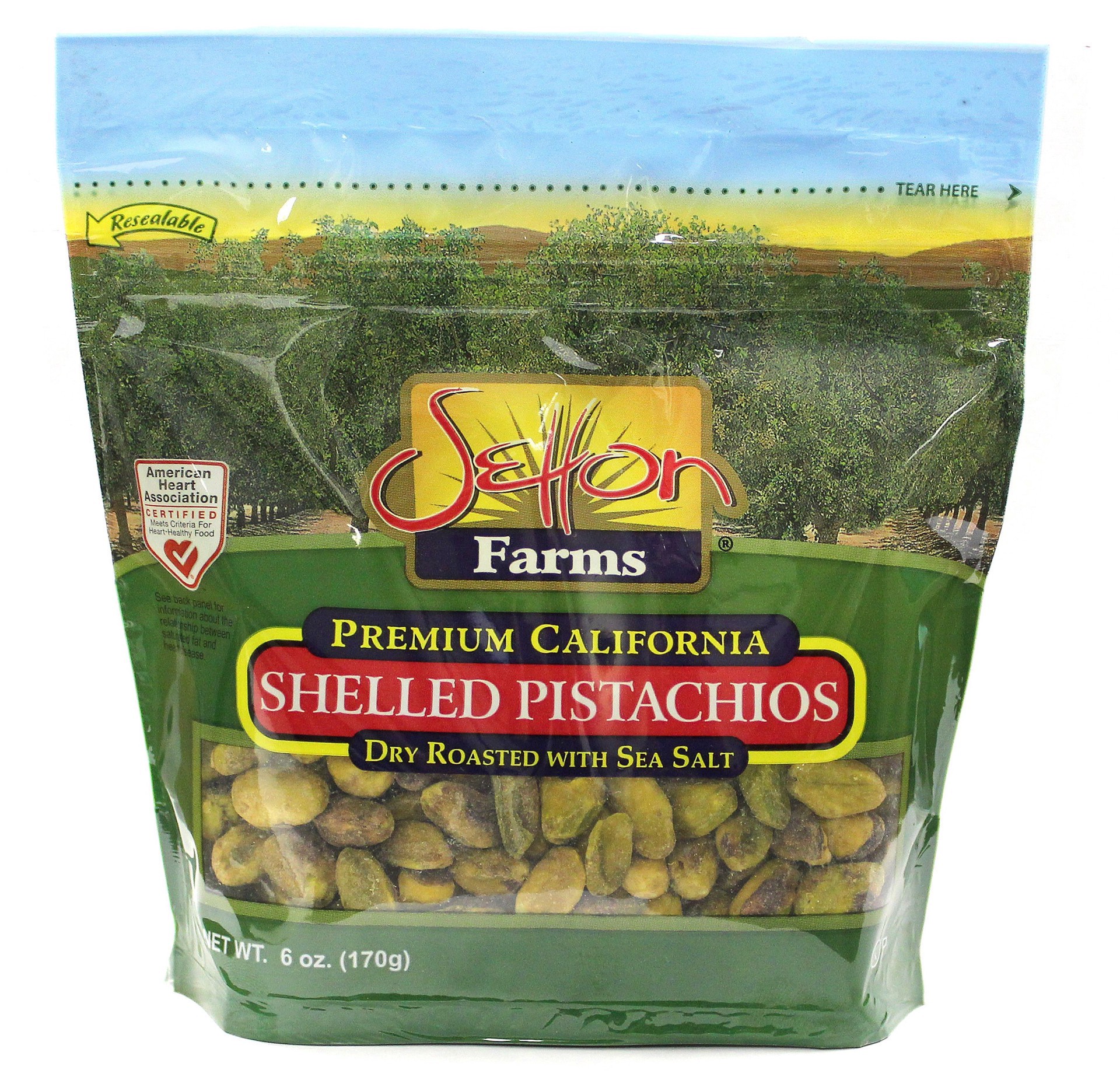 slide 1 of 1, Setton Farms Shelled Pistachios, 6 oz