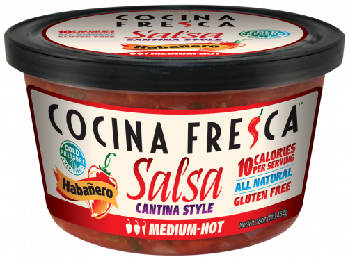 slide 1 of 1, Cocina Fresca Cantina Style Habanero Medium Hot Salsa, 16 oz