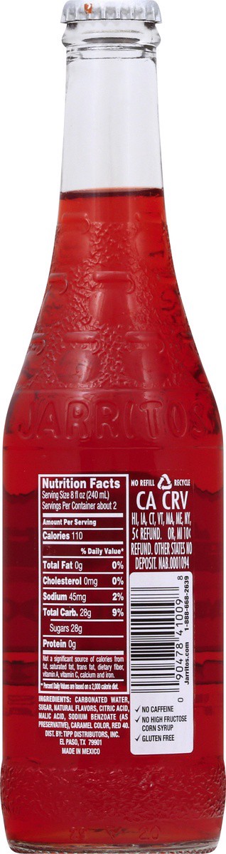 slide 6 of 10, Jarritos Strawberry Fresa - 12.5 oz, 12.5 oz