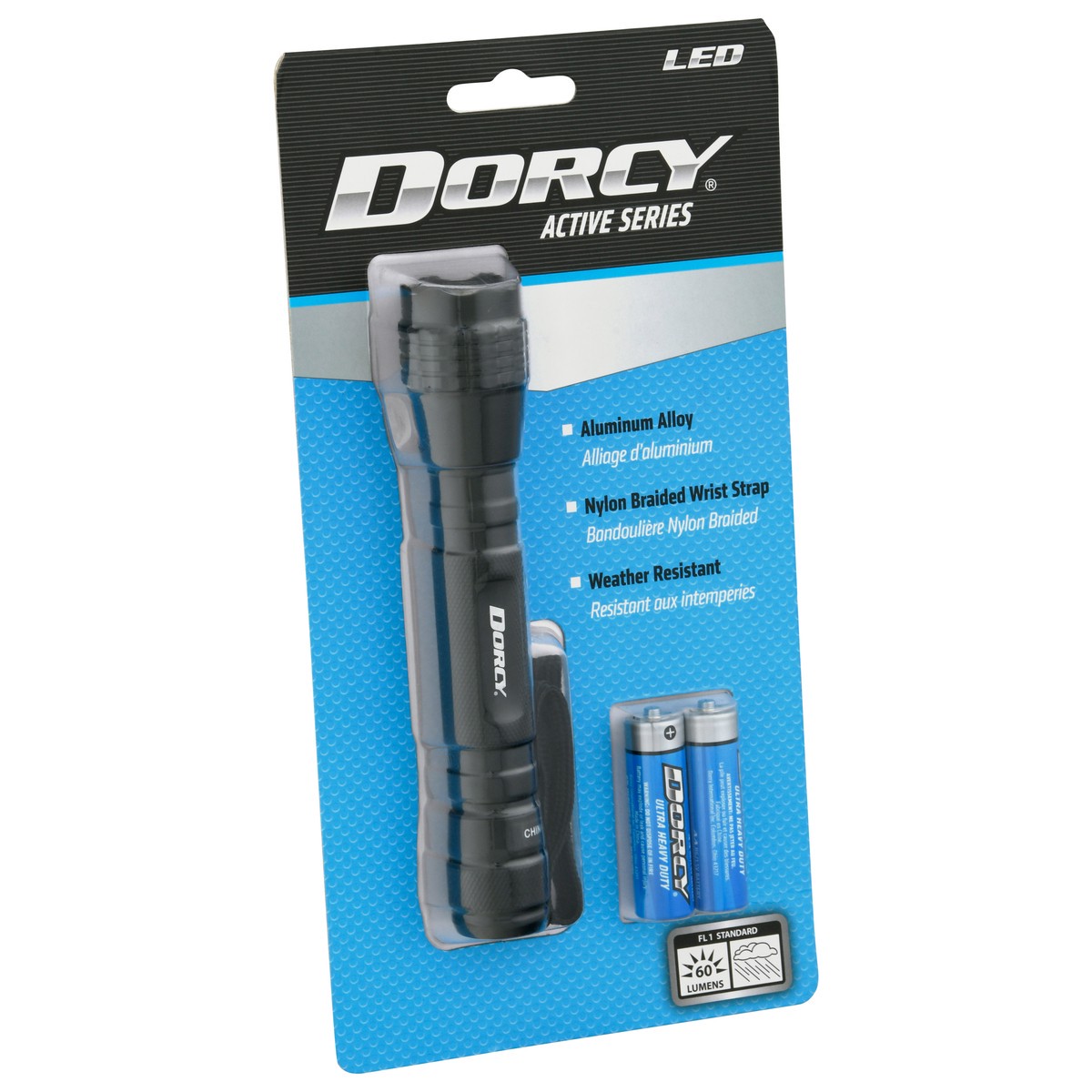 slide 7 of 9, DORCY 2Aa Led Aluminum Flashlight Asst, 1 ea