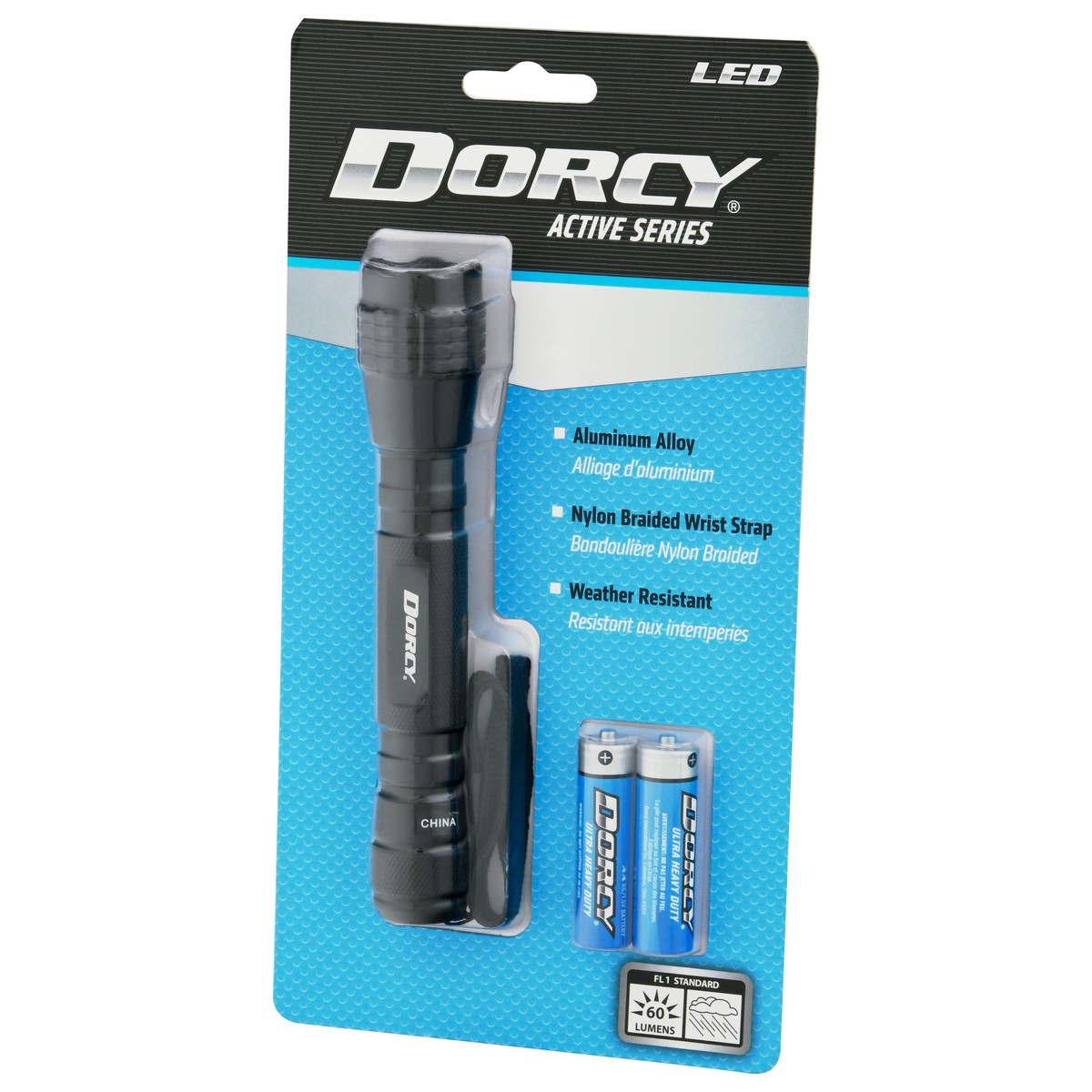 slide 6 of 9, DORCY 2Aa Led Aluminum Flashlight Asst, 1 ea