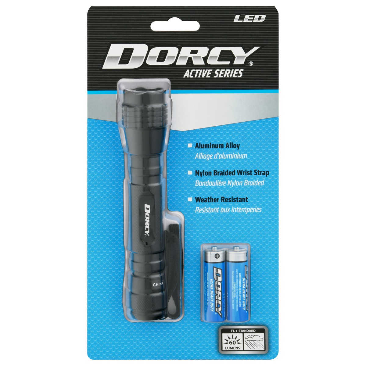 slide 5 of 9, DORCY 2Aa Led Aluminum Flashlight Asst, 1 ea