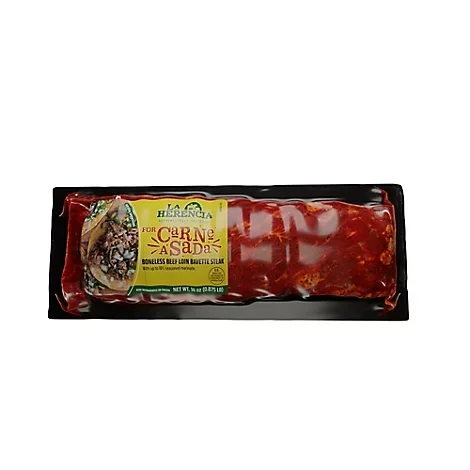 slide 1 of 1, Beef Loin Carne Asada Boneless - EA, 1 ct