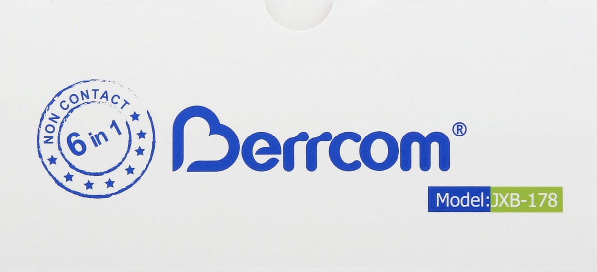 slide 2 of 9, Berrcom Non-Contact Infrared Thermometer 1 ea, 1 ct