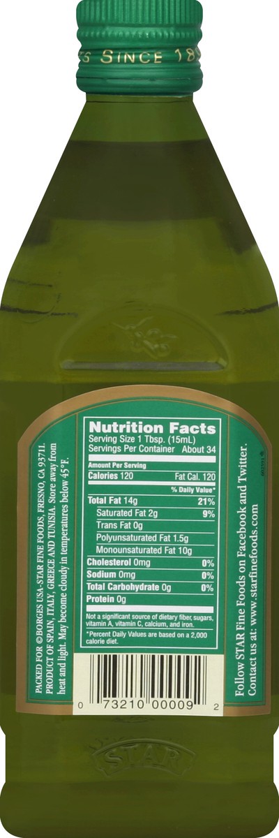 slide 6 of 6, STAR Olive Oil 16.9 oz, 16.9 fl oz