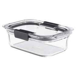 Rubbermaid Brilliance 757 mL Glass Container 1 Each