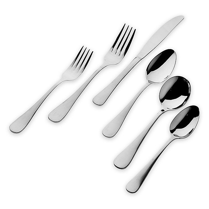 slide 1 of 1, Godinger Atol Brushed Flatware Set, 24 ct