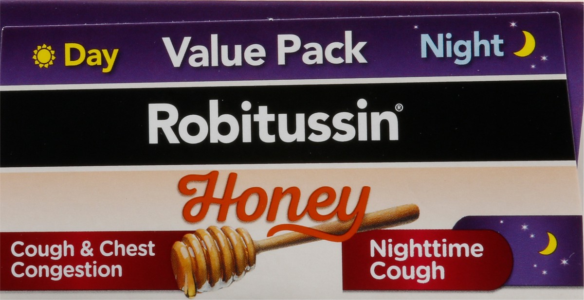 slide 6 of 10, Robitussin Value Pack Children's Honey Day & Night Cough DM 2 - 4 fl oz Bottles, 2 ct; 4 fl oz