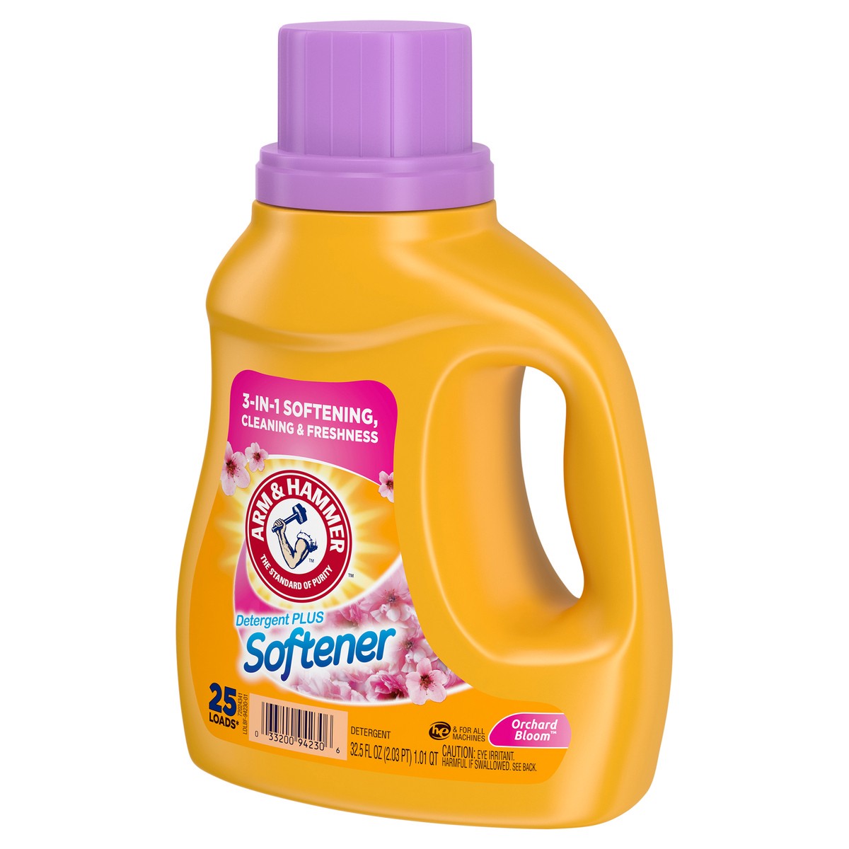 slide 2 of 9, ARM & HAMMER Plus a Touch of Softener, 25 Loads, Liquid Laundry Detergent, 32.5 Fl oz, 32.50 ct