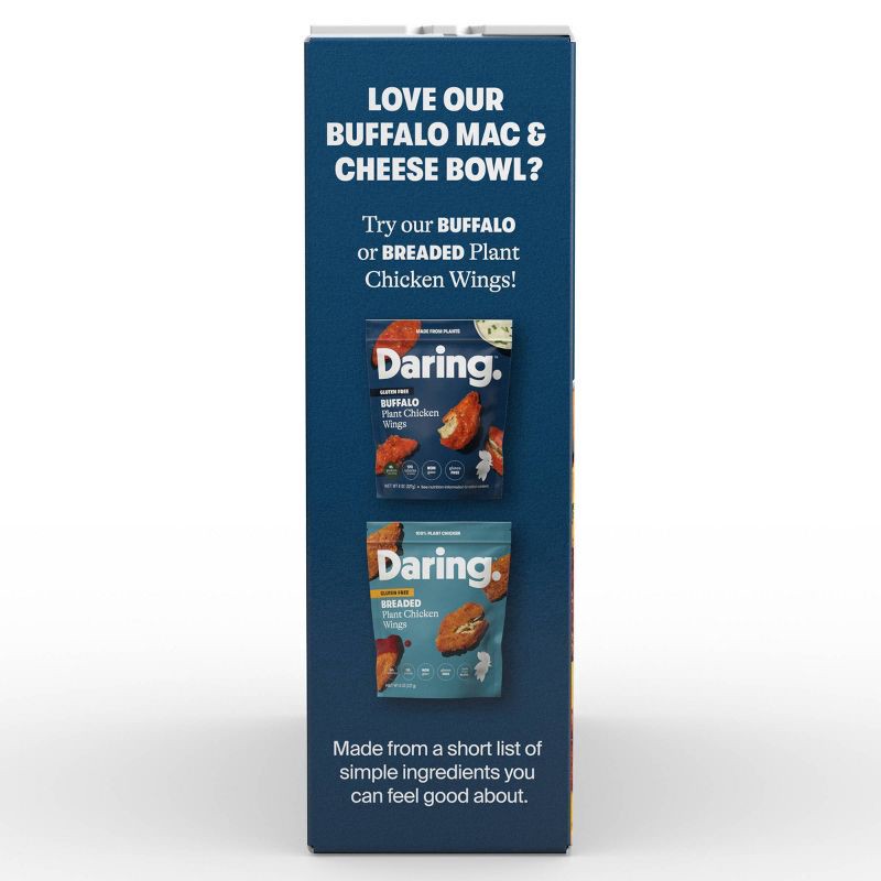 slide 3 of 5, Daring Foods Inc. Daring Frozen Buffalo Mac & Cheese Plant Chicken Bowl - 9oz, 9 oz