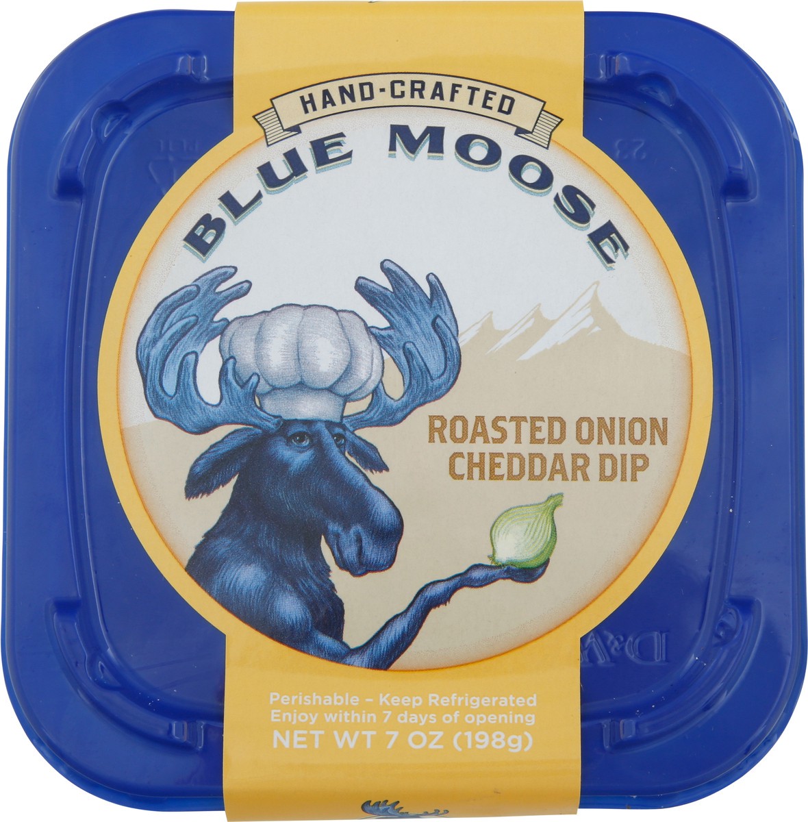 slide 4 of 6, Blue Moose of Boulder Blue Moose Roasted Onion Cheddar Dip, 7 oz