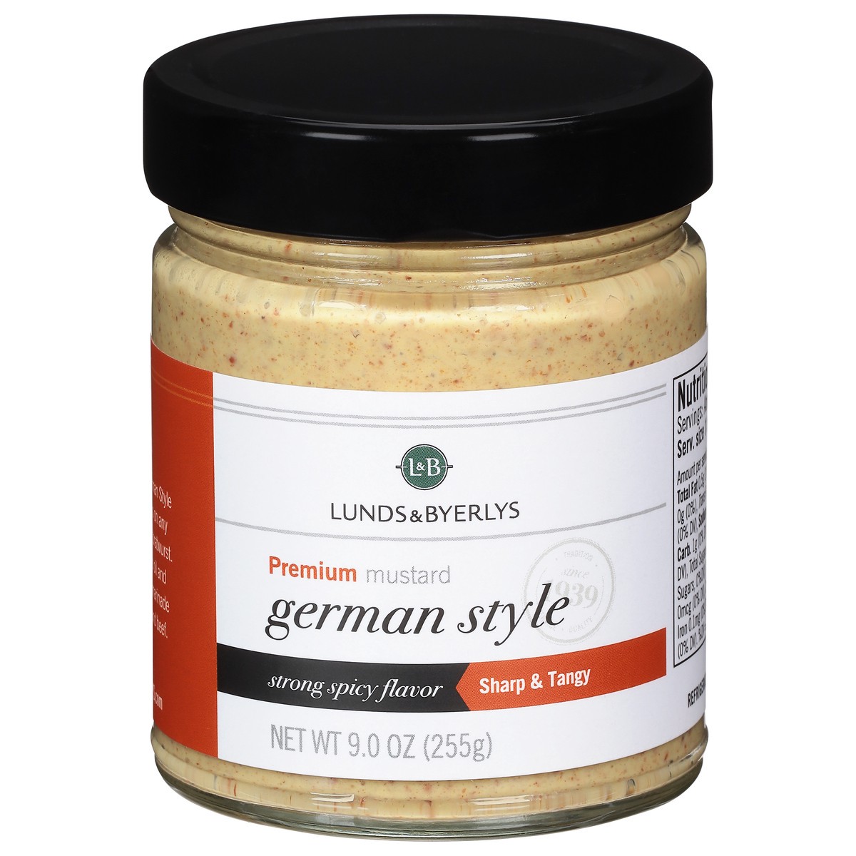 slide 1 of 9, Lunds & Byerlys German Style Premium Mustard 9.0 oz, 9 oz