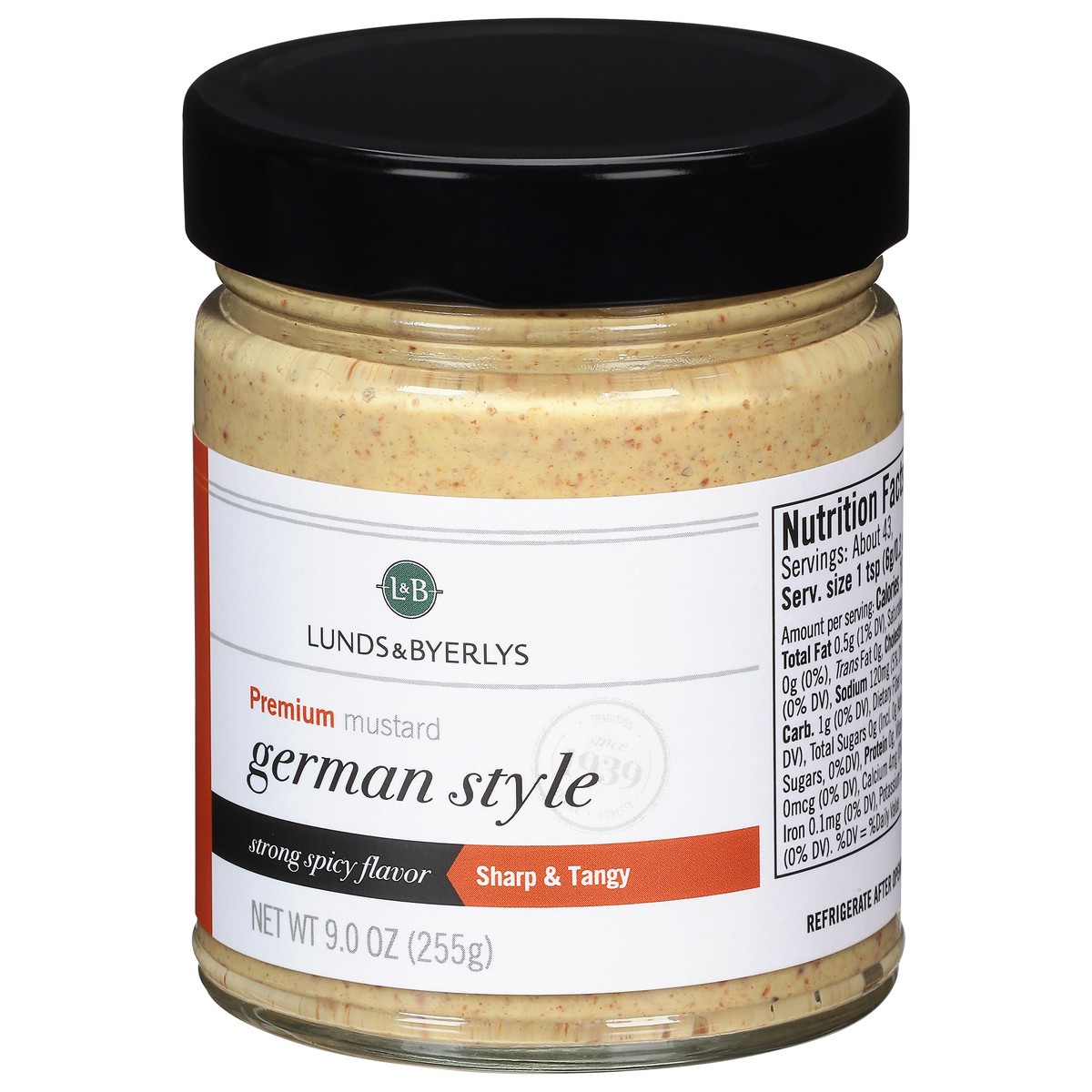 slide 7 of 9, Lunds & Byerlys German Style Premium Mustard 9.0 oz, 9 oz