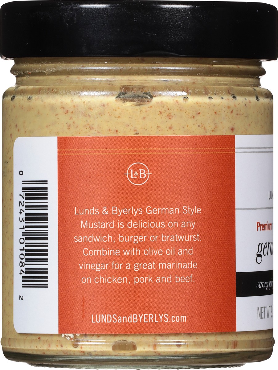 slide 9 of 9, Lunds & Byerlys German Style Premium Mustard 9.0 oz, 9 oz