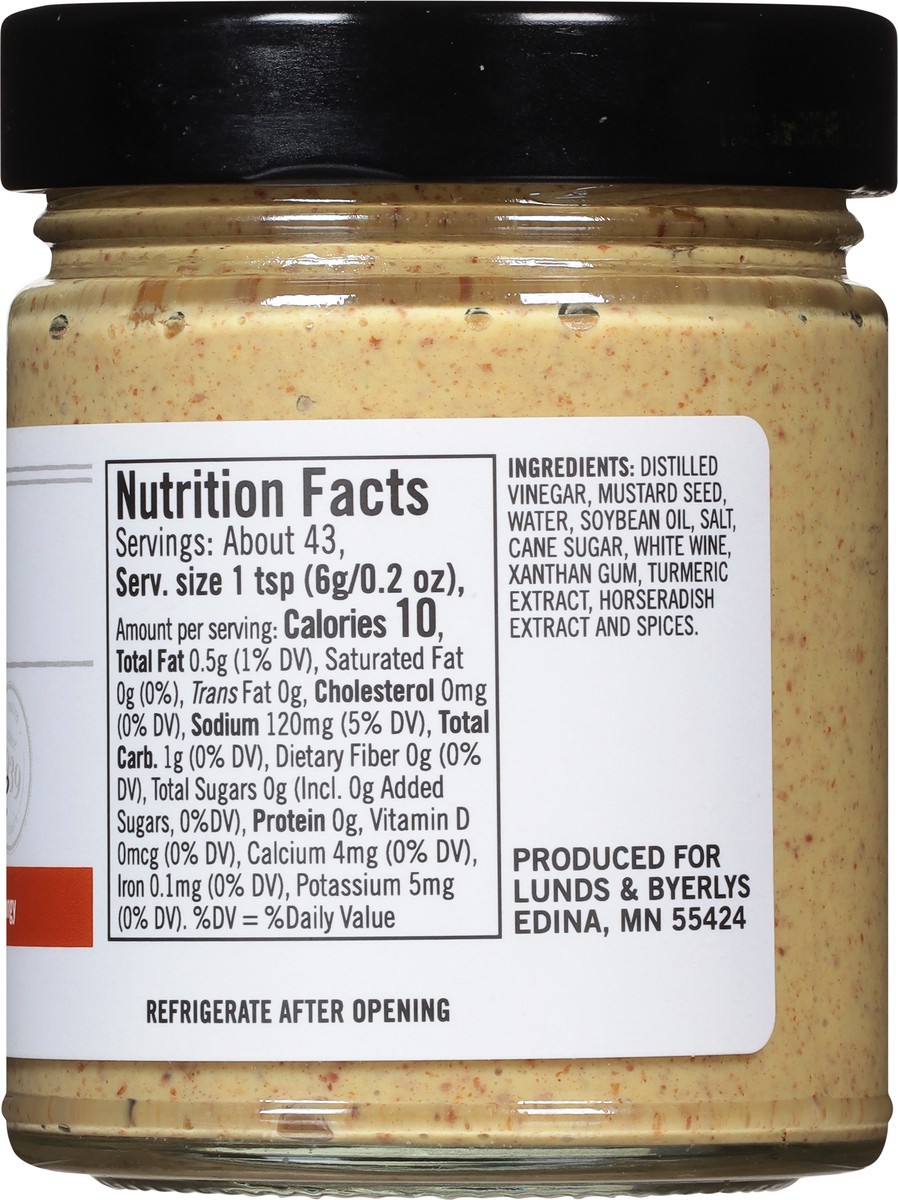 slide 8 of 9, Lunds & Byerlys German Style Premium Mustard 9.0 oz, 9 oz