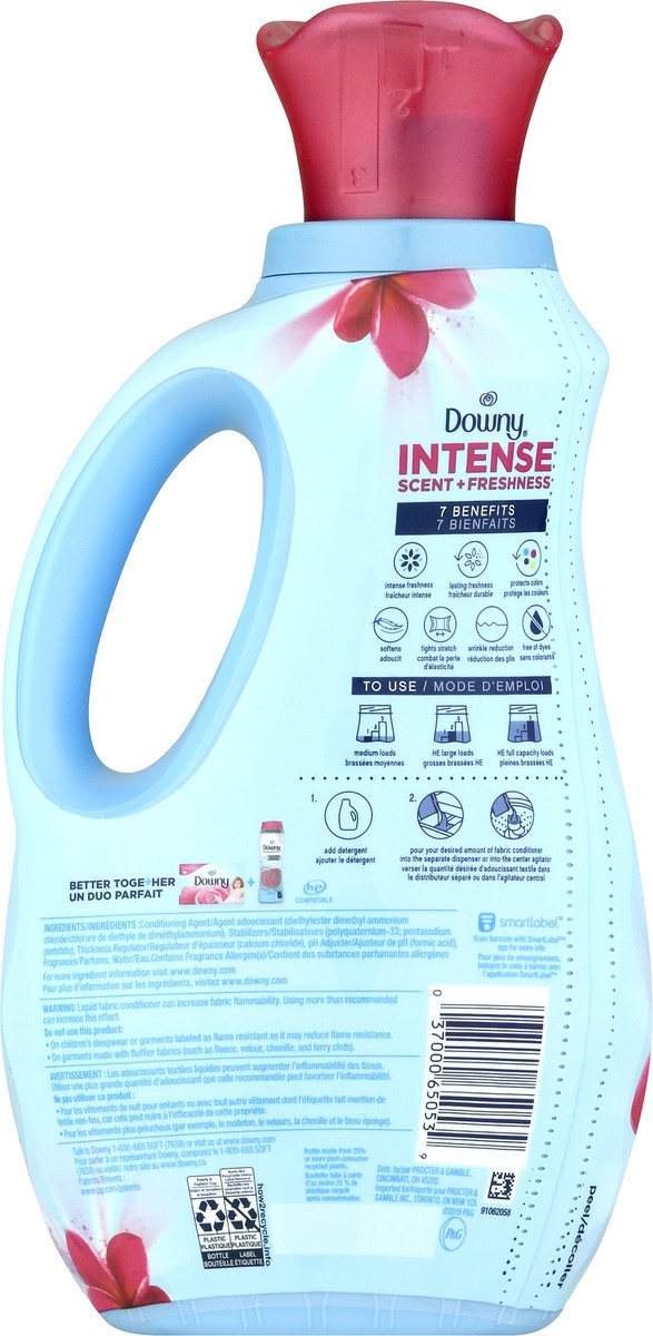 slide 8 of 9, Downy Intense Spring Rush Fabric Conditioner 1.2 lt, 1.20 l