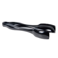 slide 1 of 1, Gordon Choice Black Plastic Serving Tongs, 9.25 Inch, 3 ct