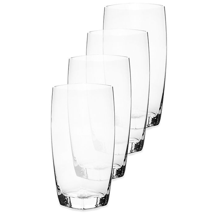 slide 1 of 3, Mikasa Ryland Highball Glasses, 4 ct