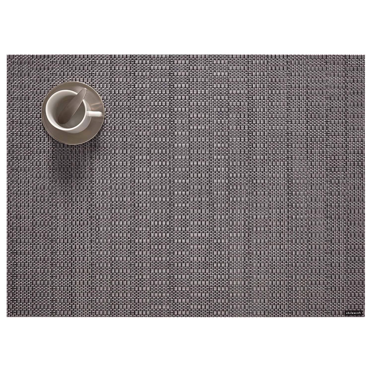 slide 1 of 1, Chilewich Thatch Placemat, Pewter, 1 ct