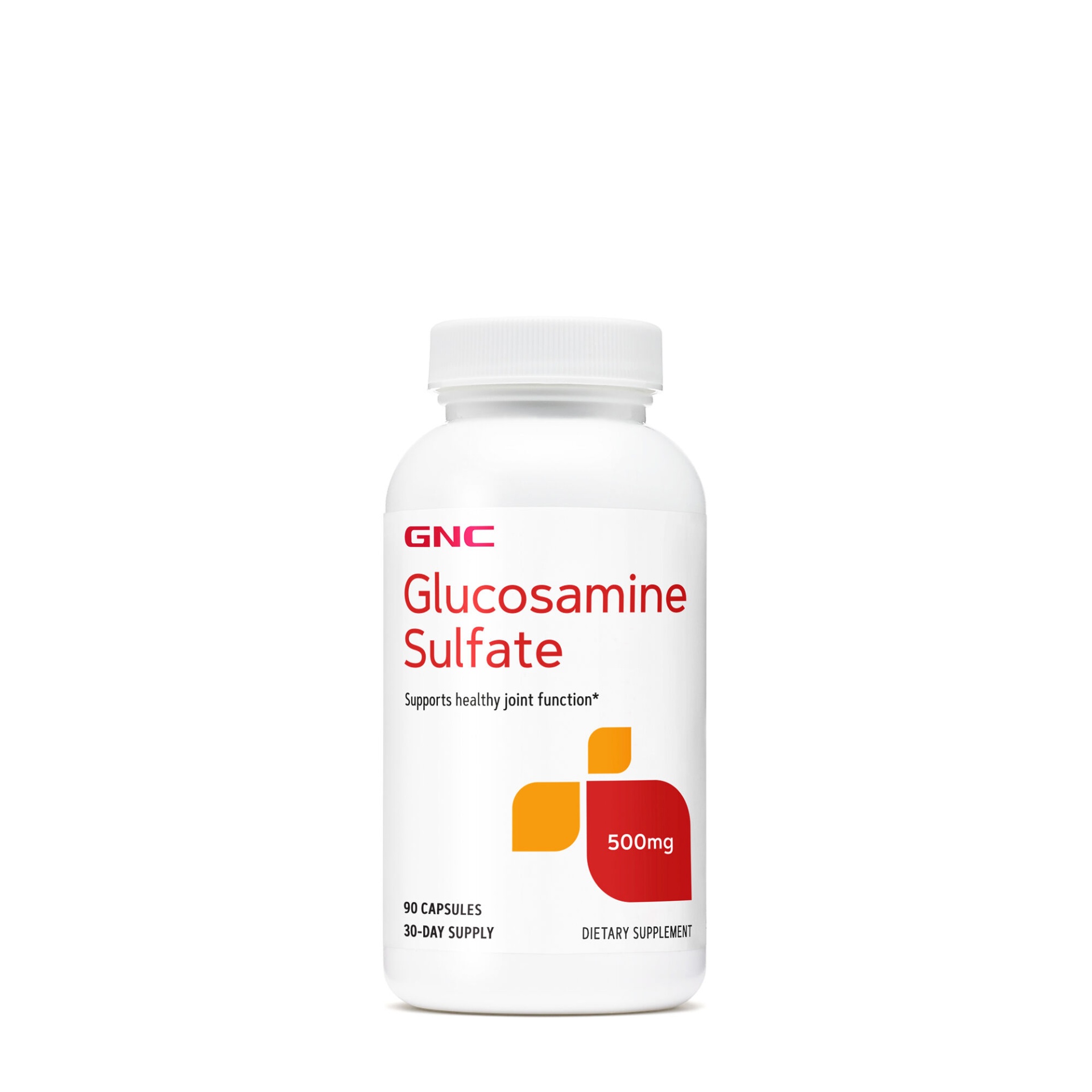 slide 1 of 1, GNC Glucosamine Sulfate 500 mg, 90 ct