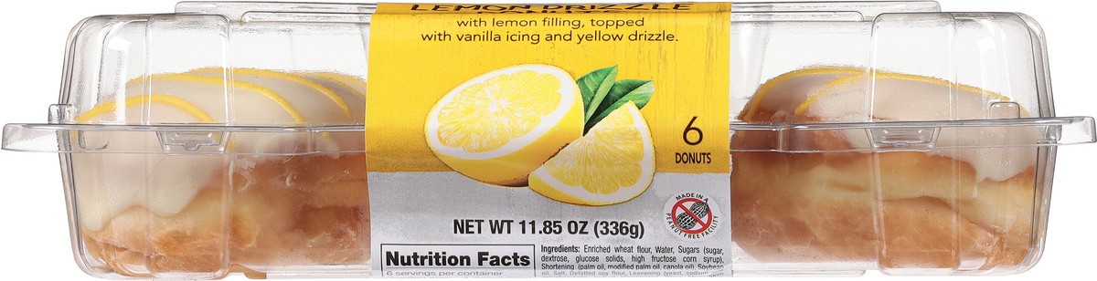 slide 4 of 9, Sabrina's Lemon Drizzle Donuts 6 ea, 6 ct