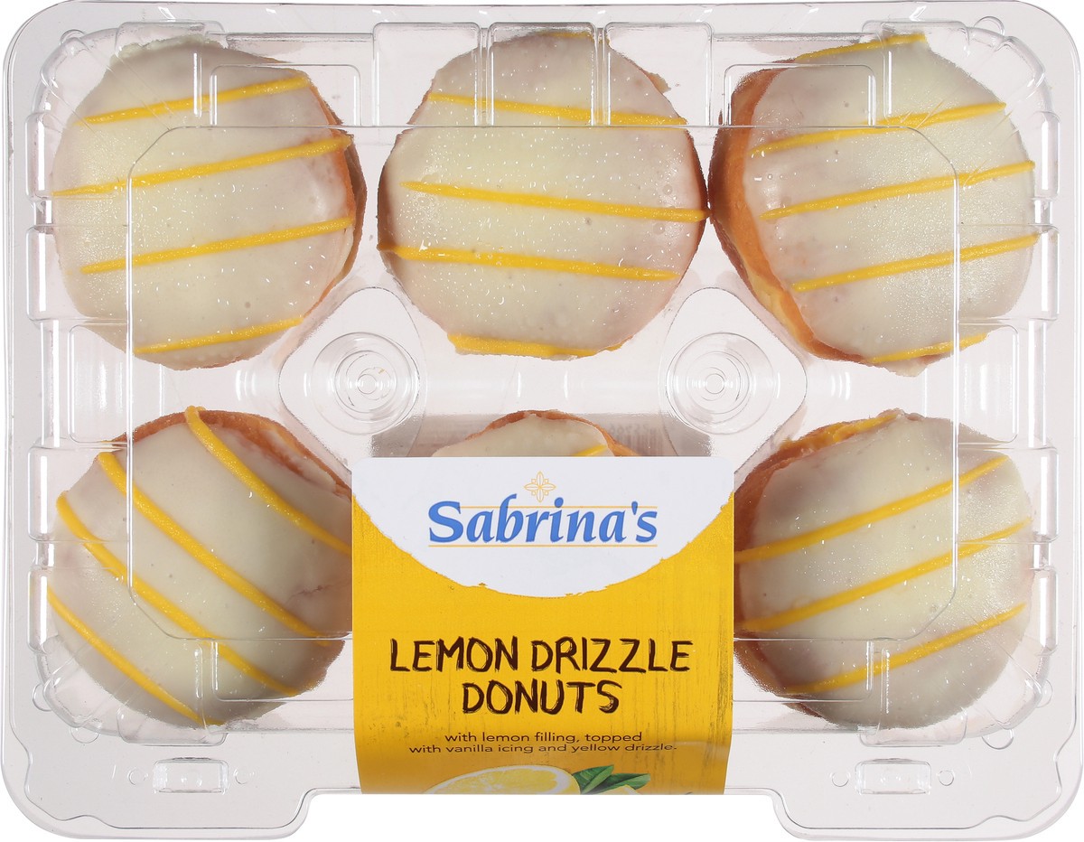 slide 8 of 9, Sabrina's Lemon Drizzle Donuts 6 ea, 6 ct