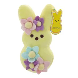 Peeps Floral Easter Bunny Plush